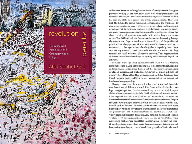 Atef Shahat Said, Revolution Squared